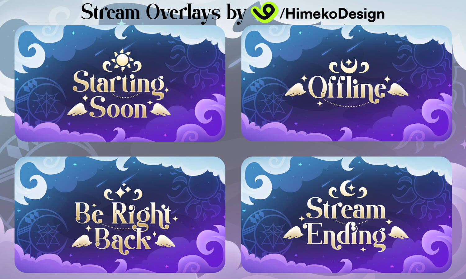Stream Overlays by HimekoDesign
